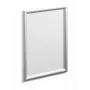Nástenný držiak Durable 479723 278x402 mm obdĺžnikový strieborný hliník