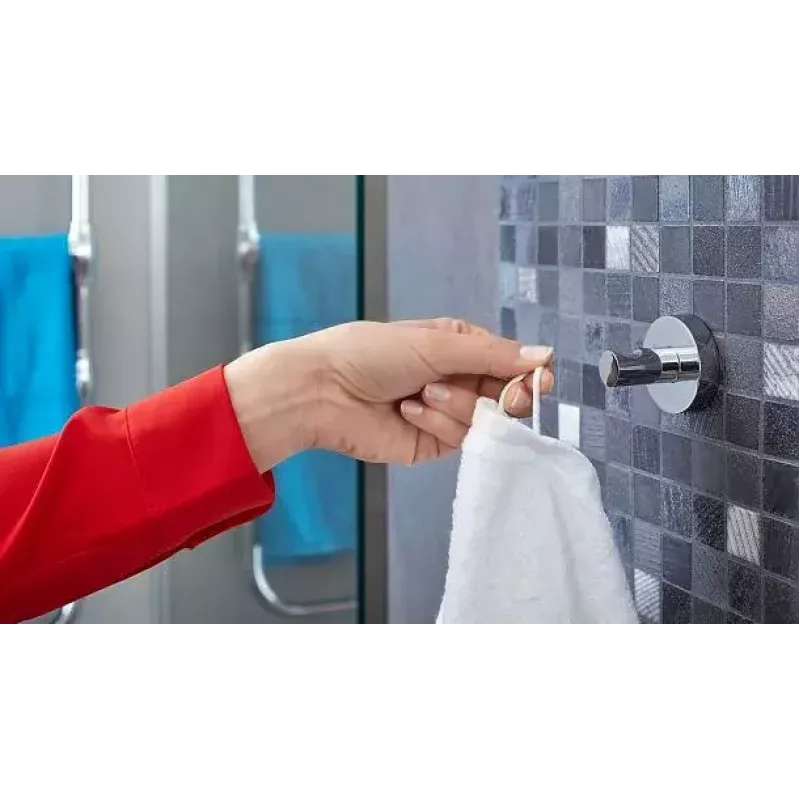 Háčik na uteráky TESA 59342 Indoor chróm 3 ks