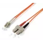 Equip LC/SC 62,5/125μm 3,0m InfiniBand/optický kábel 3 m SC oranžový