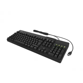 KeySonic KSK-8040U-CR klávesnica Home/Office USB čierna