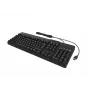 KeySonic KSK-8040U-CR klávesnica Home/Office USB čierna