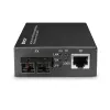 Lindy 25119 sieťový mediakonvertor 850 nm multimode čierny