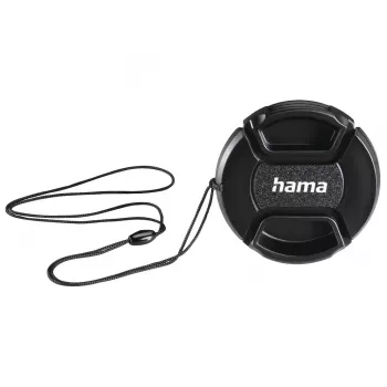 Krytka objektívu Hama Smart-Snap 4,9 cm čierna pre digitálny fotoaparát