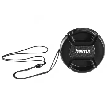 Krytka objektívu Hama Smart-Snap 7,7 cm čierna pre digitálny fotoaparát