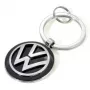 Krúžok na kľúče TROIKA VW VOLKSWAGEN KEYRING čierny strieborný kov 37x74x7 mm