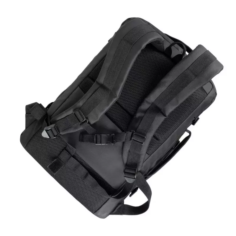 Voľnočasový batoh Rivacase Tegel 8465 čierny polyester EKOLOGICKÝ
