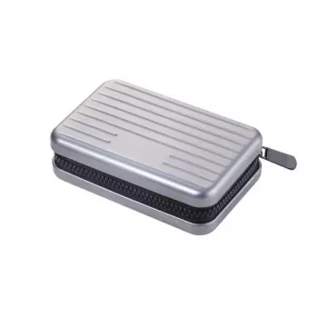 Puzdro TROIKA CCC04-TI titánium hliník polyester 80g 70mm 105mm