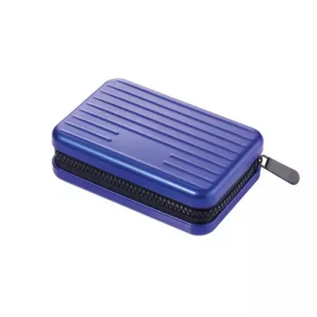 Puzdro TROIKA CCC04-BL modré hliník polyester 80g 70mm x 105mm