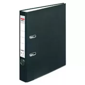 Krúžkový blok Herlitz 05450804 A4 čierny