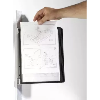 Karusel na dokumenty na výšku A4 Durable Vario magnet wall 5