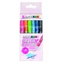 Wedo Silver Outline marker 6 ks oranžový
