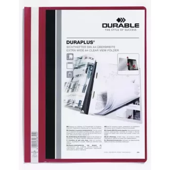 Obálka na správu Durable DURAPLUS 2579-03 červená