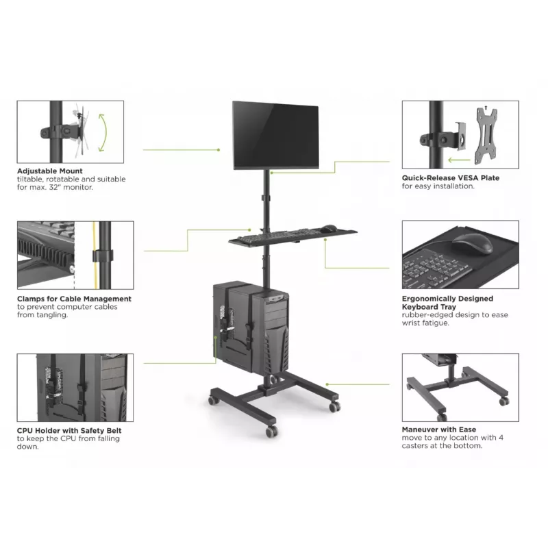 Multimediálny vozík Equip 17
