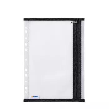 Priehľadná obálka HERMA A4 čierna EVA materiál 230x320 mm
