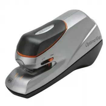 Rexel Optima Grip elektrická zošívačka EU, 20 listov, čierna, strieborná, 449,5 g, 147 mm, 200 mm, 88 mm