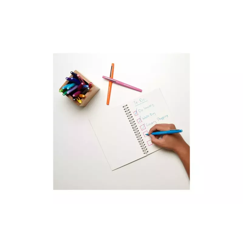 Fixka stredná Papermate Flair viacfarebná 16 ks