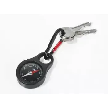 TROIKA COS10/BK čierna červená kľúčenka 40 mm x 98 mm 23 g