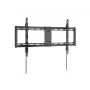 Pevný plochý TV nástenný držiak EQUIP pre obrazovky 43 palcov až 95 palcov, VESA 200×200–800×400, max. nosnosť 75 kg, čierny