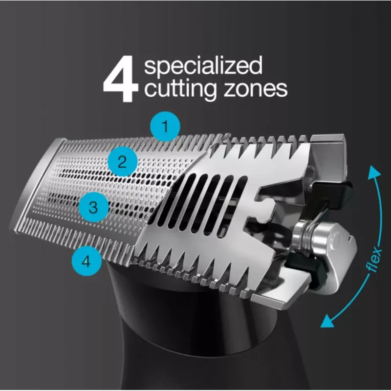 Braun XT5100 strihač/trimer čierna, strieborná