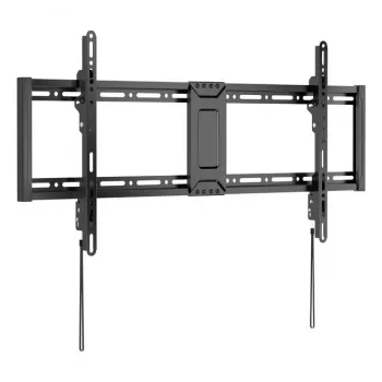 TV nástenný držiak EQUIP 43 palcov–95 palcov tilt štíhly pre 75 kg televízory, VESA 200x200–800x400, sklon 0–8°, vzdialenosť od steny 4,2 cm, čierny