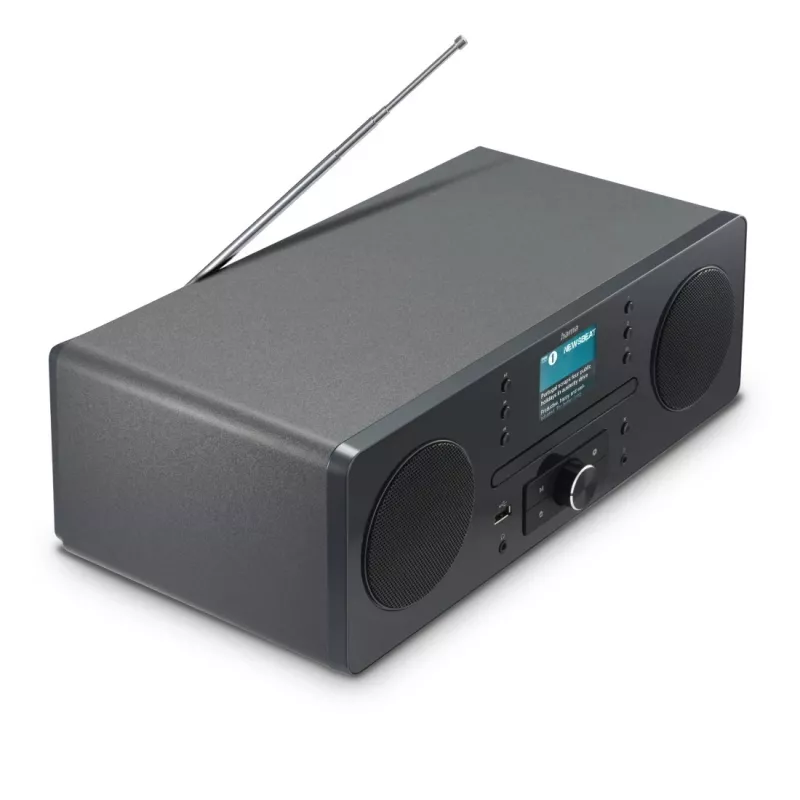 Hama 00054254 rádio osobné digitálne čierna, sivá