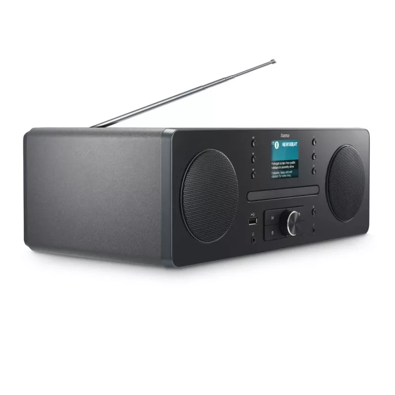 Hama 00054254 rádio osobné digitálne čierna, sivá
