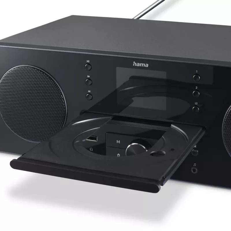 Hama 00054254 rádio osobné digitálne čierna, sivá