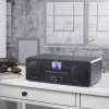 Hama 00054254 rádio osobné digitálne čierna, sivá
