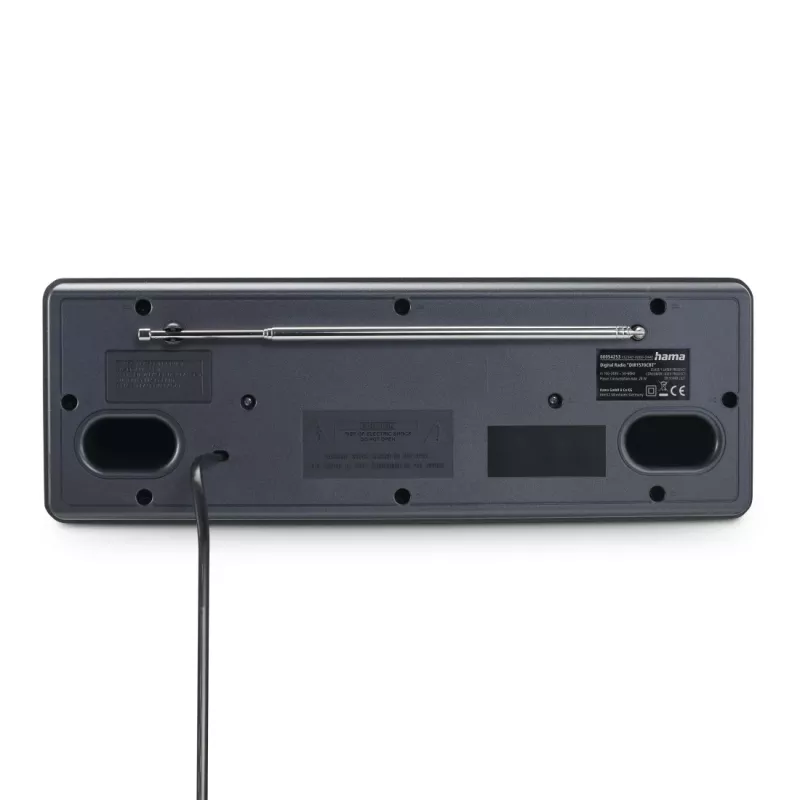 Hama 00054254 rádio osobné digitálne čierna, sivá
