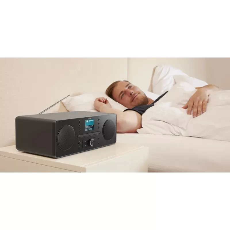 Hama 00054254 rádio osobné digitálne čierna, sivá