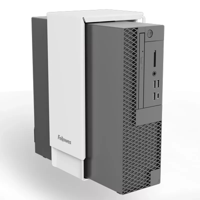 Fellowes 100136876 držiak CPU pod stôl držiak CPU biely