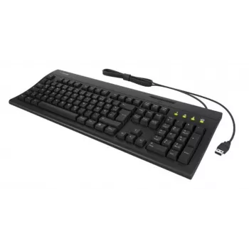 KeySonic KSK-8041U-CR klávesnica univerzálna USB nemecká čierna