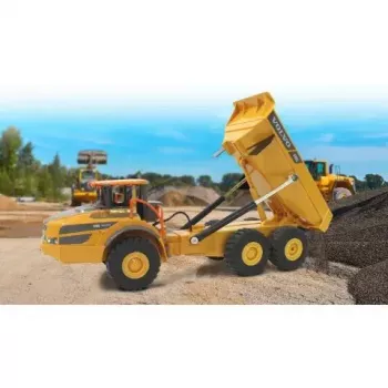 Sklápacie auto Jamara Volvo A40G rádiom riadené elektrický motor 1:20