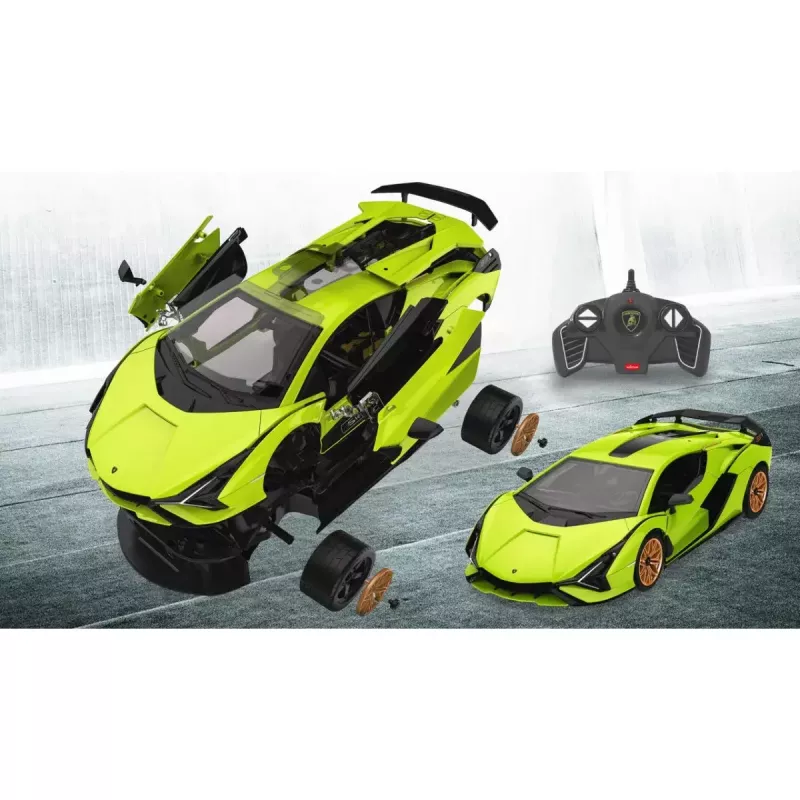 Pretekárske auto na cesty Jamara Lamborghini Sián FKP 37 elektromotor 1:18
