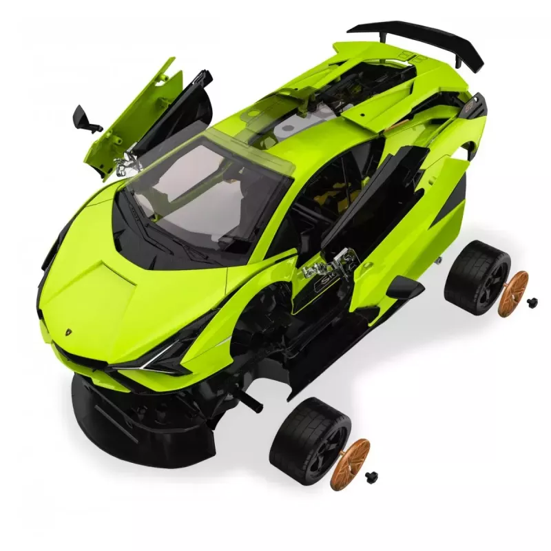 Pretekárske auto na cesty Jamara Lamborghini Sián FKP 37 elektromotor 1:18