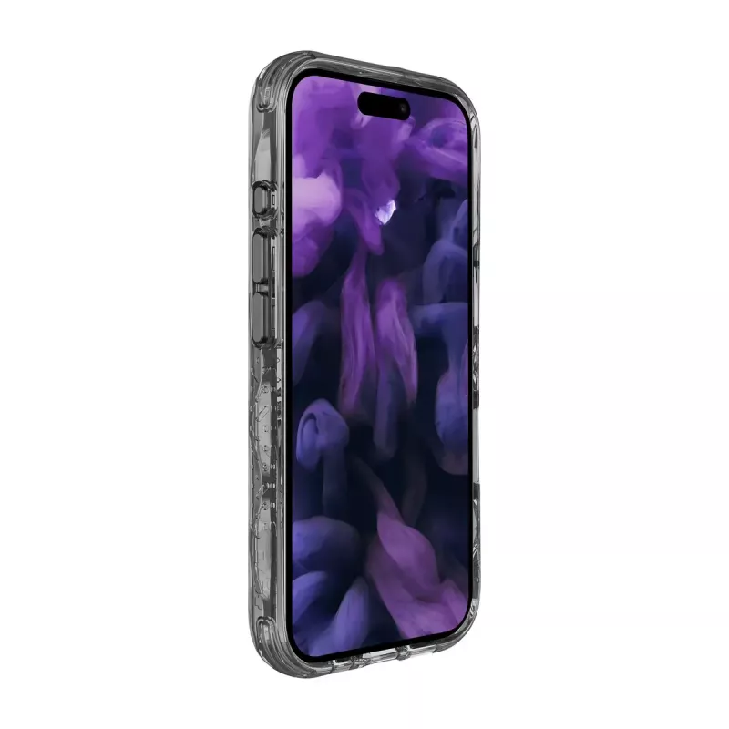 Kryt LAUT CRYSTAL MATTER X puzdro pre iPhone 16 monochromatická čierna