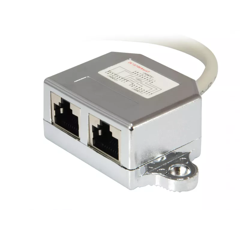 2-portový rozbočovač RJ45 Cat.5e Equip 127608
