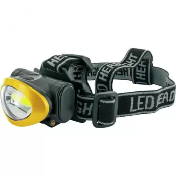Čelová lampa Schwaiger WLED 40 čierna žltá