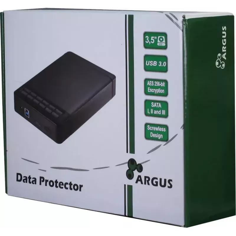 Puzdro na HDD Inter-Tech Argus GD-35LK01 čierne 3,5