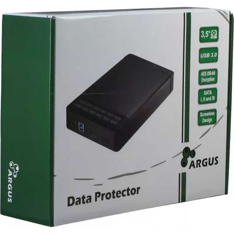 Puzdro na HDD Inter-Tech Argus GD-35LK01 čierne 3,5