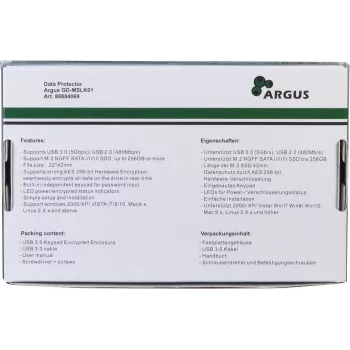 Puzdro na SSD Inter-Tech GD-MSLK01