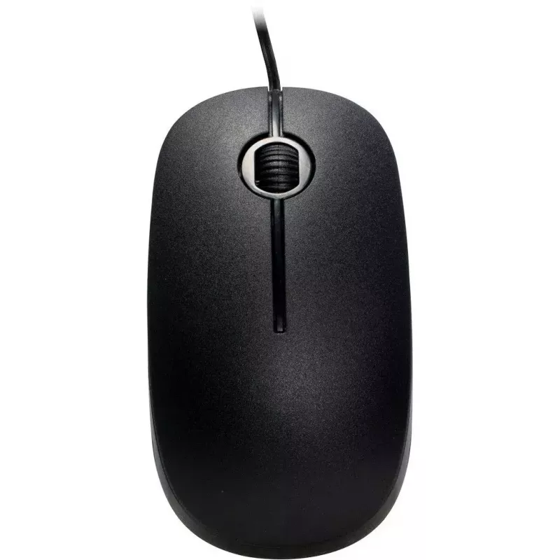 Klávesnica Inter-Tech NK-1000EC myš súčasťou balenia kancelária USB QWERTY čierna