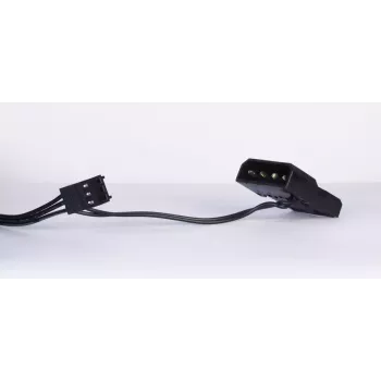 Ventilátor Inter-Tech L-12025 počítačový ventilátor skrine 12 cm čierny zelený