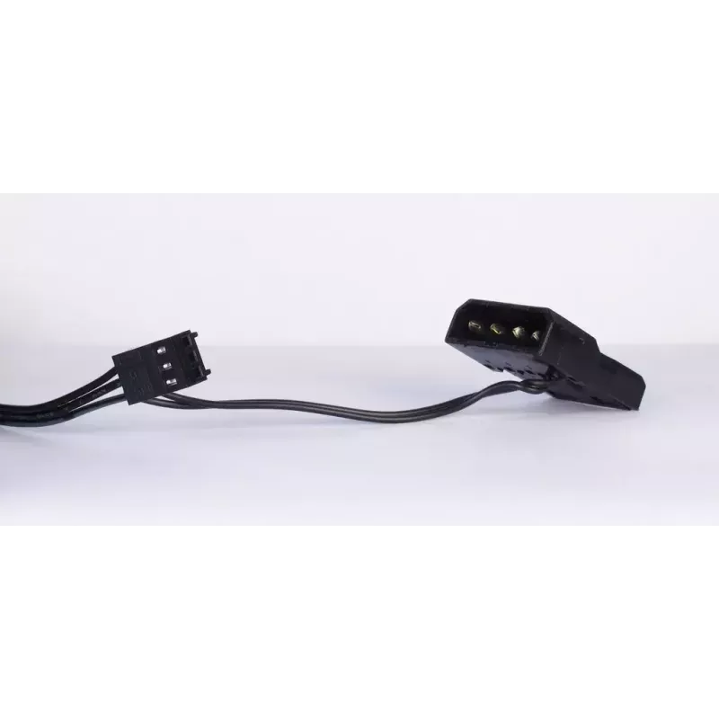 Ventilátor Inter-Tech L-12025 počítačový ventilátor skrine 12 cm čierny zelený
