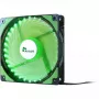 Ventilátor Inter-Tech L-12025 počítačový ventilátor skrine 12 cm čierny zelený