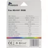Ventilátor Inter-Tech RS-041 RGB 12 cm čierny