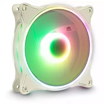 Ventilátor Inter-Tech Argus L-12025W 12 cm biely 1200 RPM 30 dB