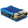 Puzdro Inter-Tech 88887360 pre Raspberry Pi 86x56x23 mm modrá
