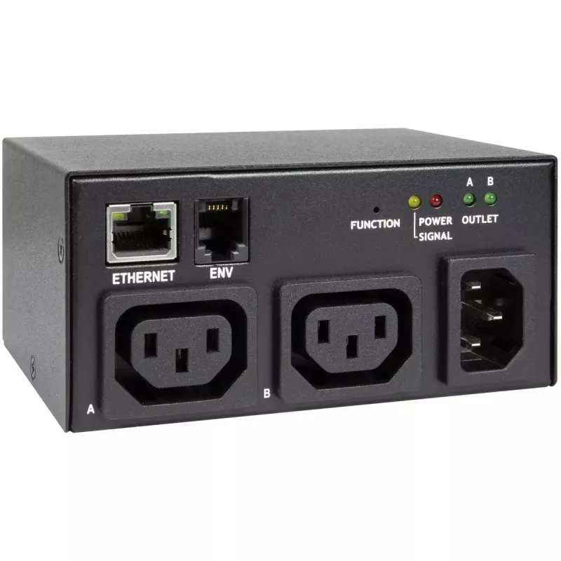 Inter-Tech SD-1021 PDU 2 AC zásuvky čierna spínaná