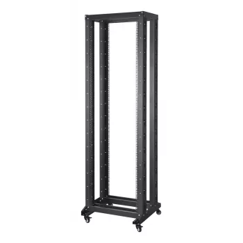 Voľne stojaci rack Inter-Tech SRB-6642 42U čierny nosnosť 400 kg